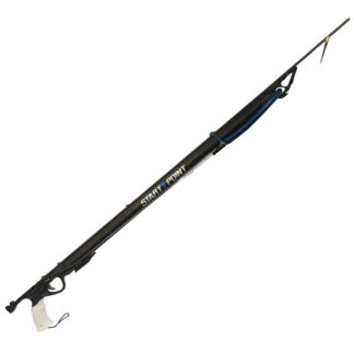 Start Point Labrax Aluminium Rail Speargun Black with blue band