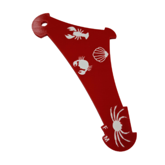 Red foraging gauge front